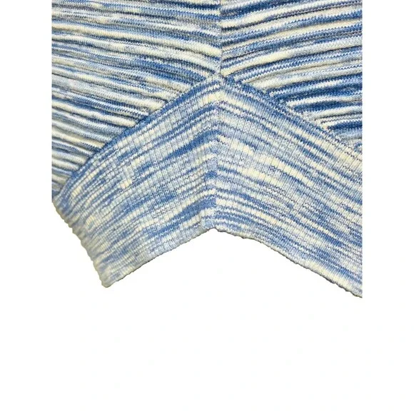 Aerie Offline 1/4 Zip Pullover Marled Blue Size XS Excellent Condition Oversized - Picture 4 of 12